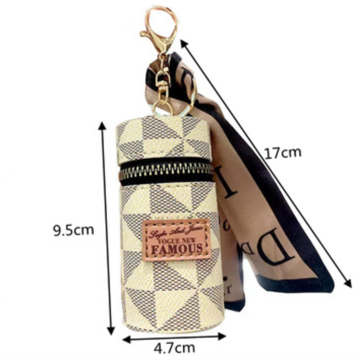 Mini Bucket Bag Keychain