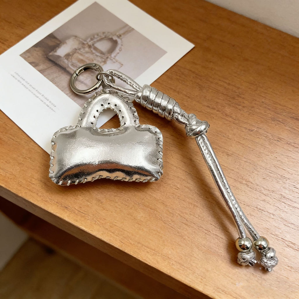 Glossy Mini Bag Charm