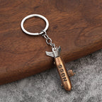 3D Submarine Keychain Charm