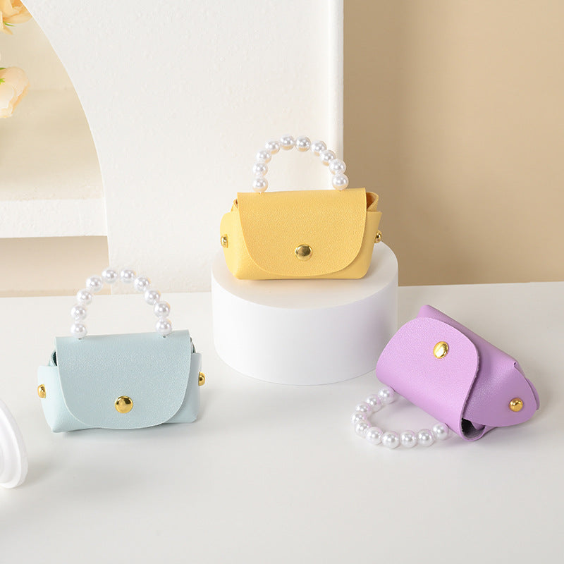 Mini Pearl Bag Keychain