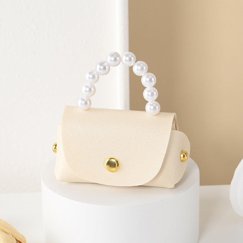 Mini Pearl Bag Keychain