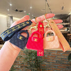 Mini Handbag Silicone Keychain