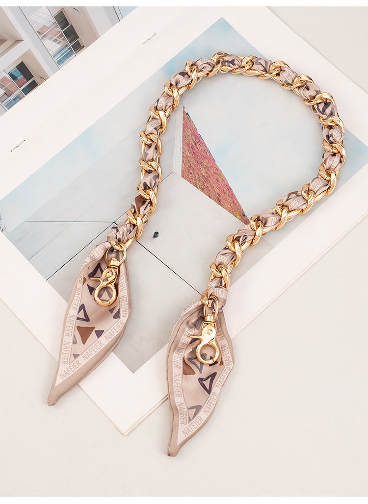 Scarf Chain Bag Strap