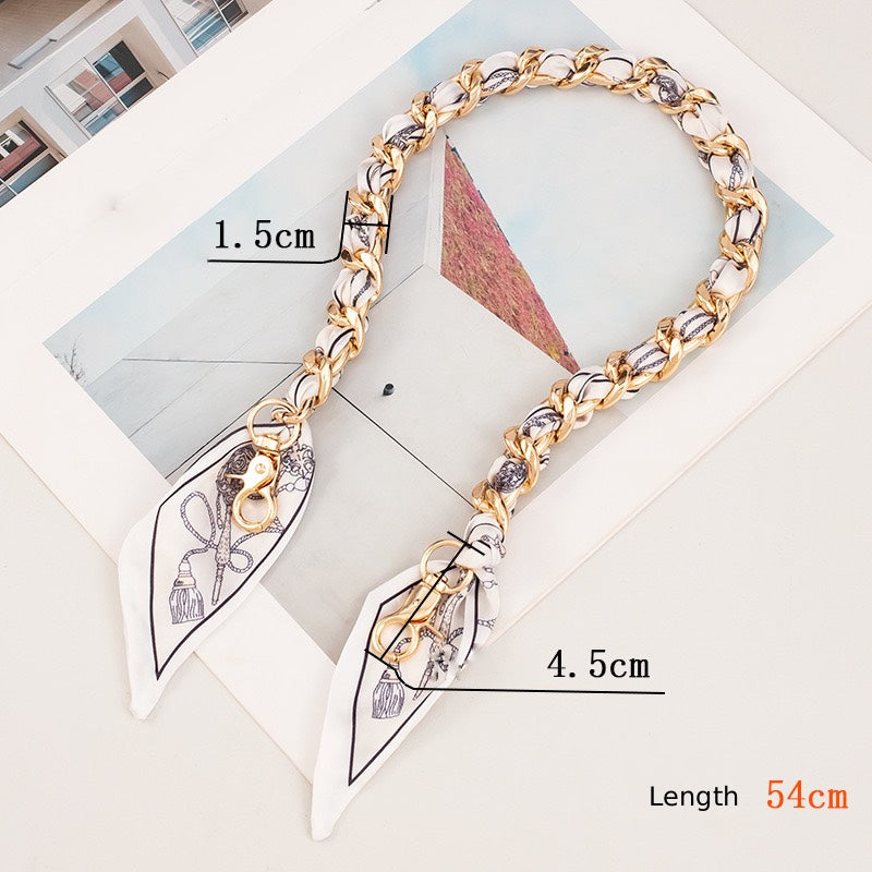 Scarf Chain Bag Strap