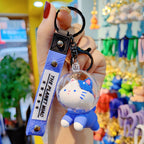 Space Cat Silicone Keychain