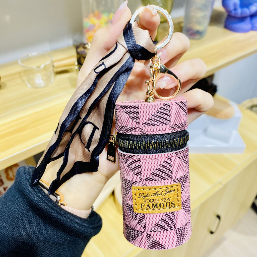 Mini Bucket Bag Keychain