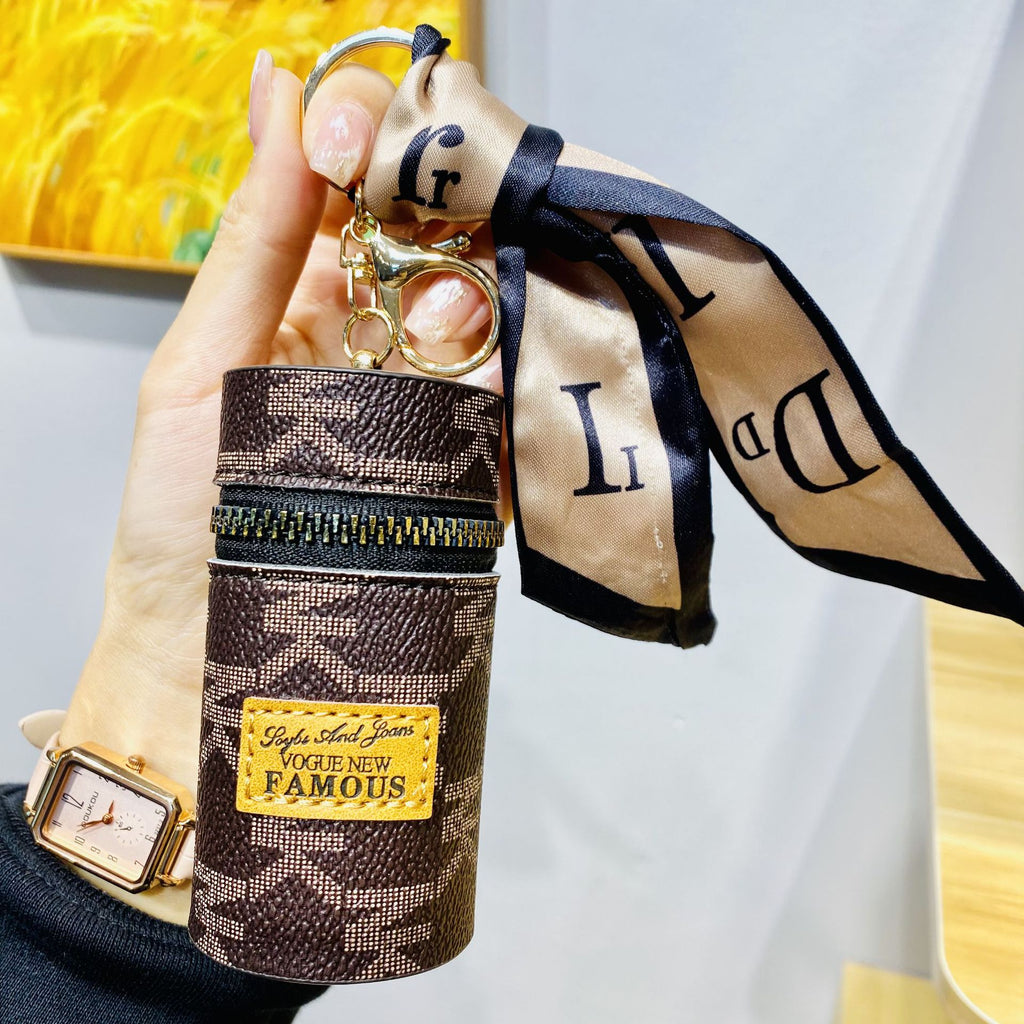 Mini Bucket Bag Keychain