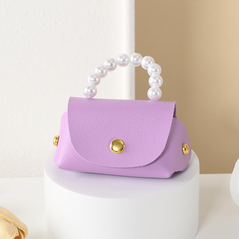 Mini Pearl Bag Keychain