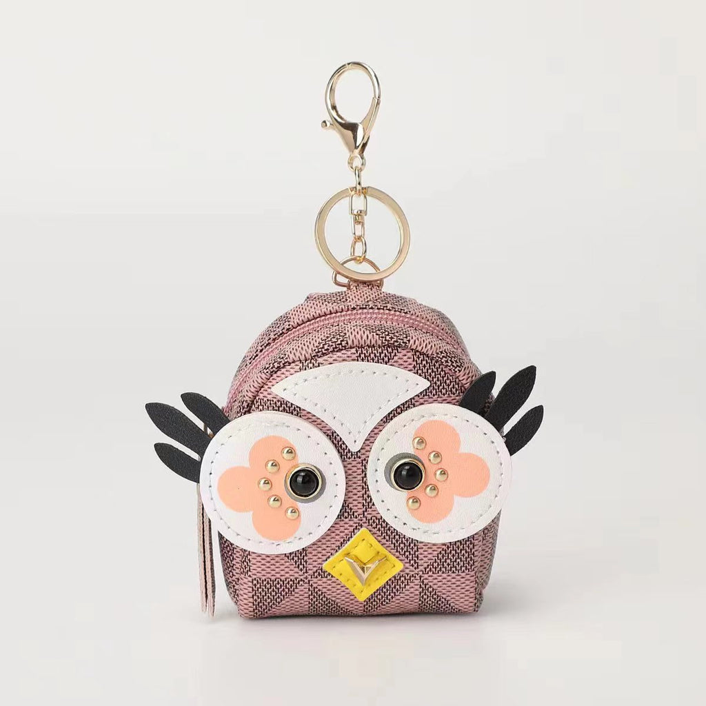 Owl Coin Keychain Pouch
