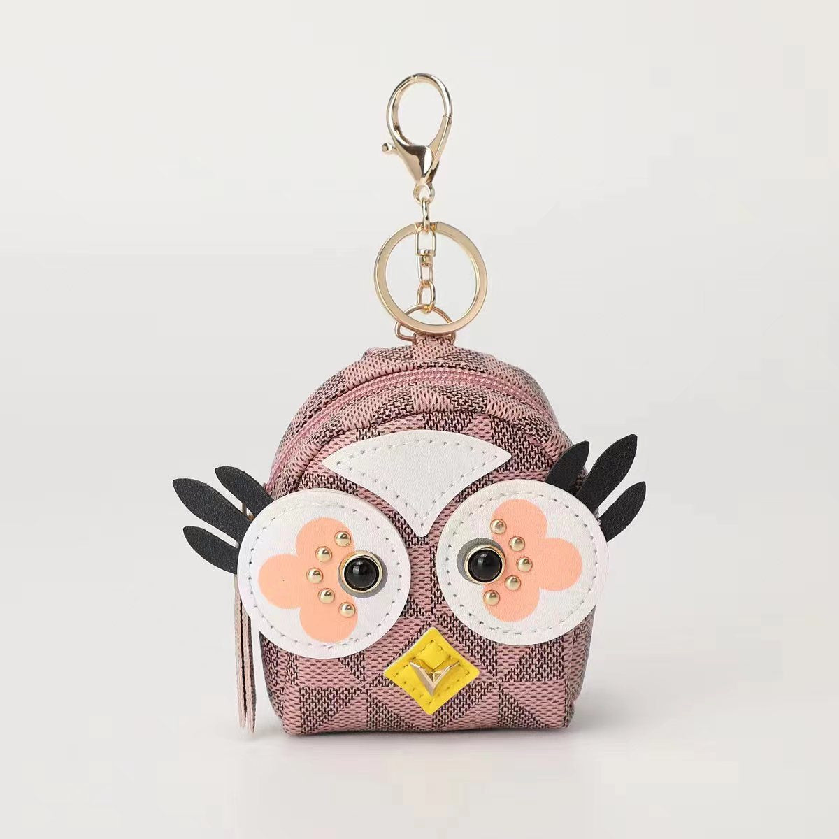 Owl Coin Keychain Pouch