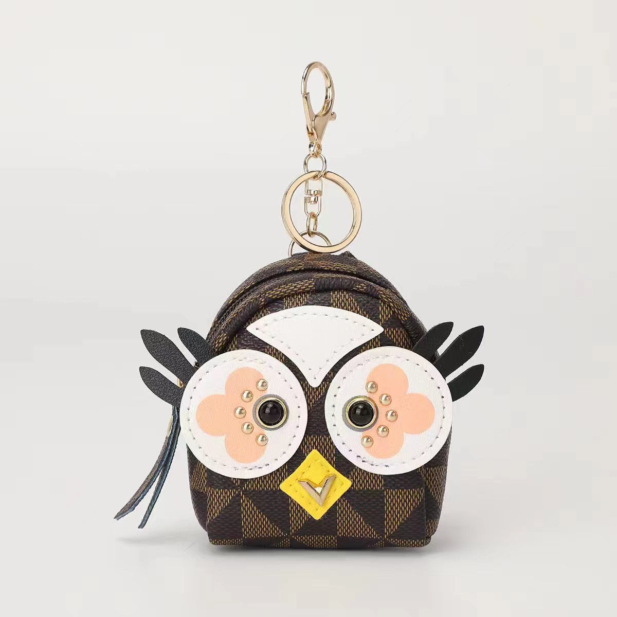Owl Coin Keychain Pouch