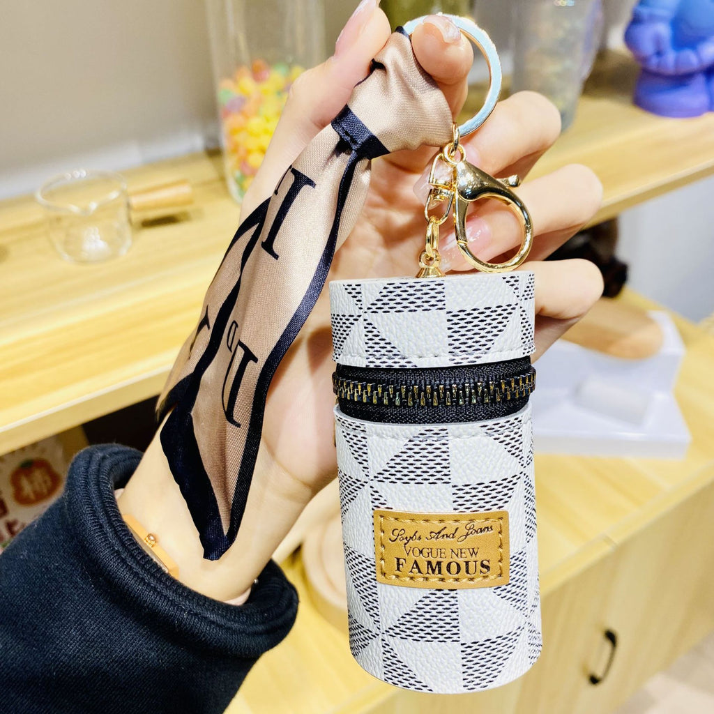 Mini Bucket Bag Keychain