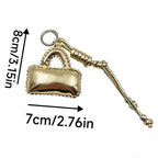 Glossy Mini Bag Charm