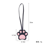 Leather Cat Paw Charm