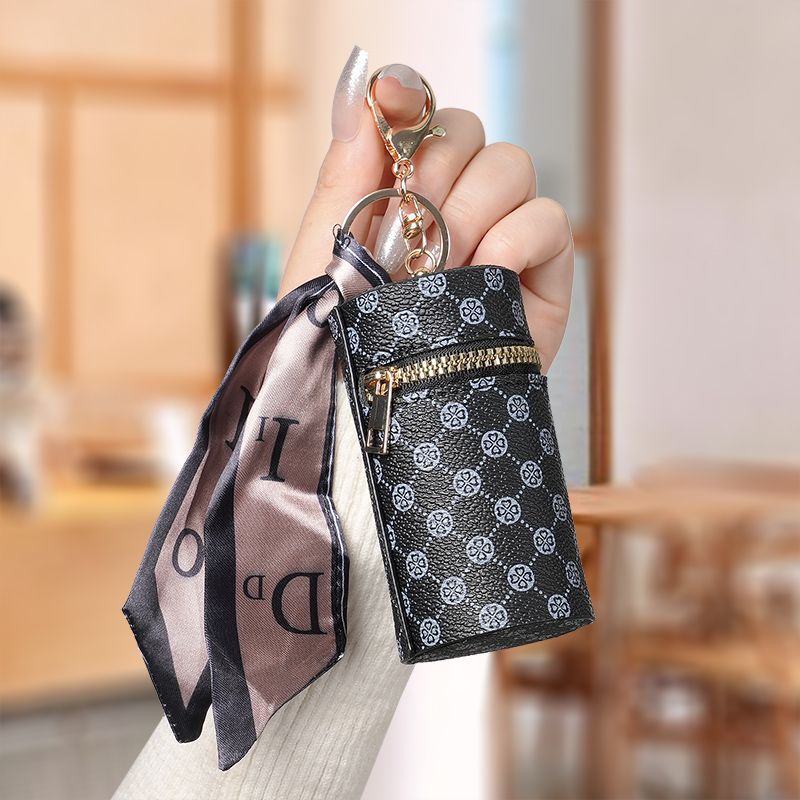 Mini Bucket Bag Keychain