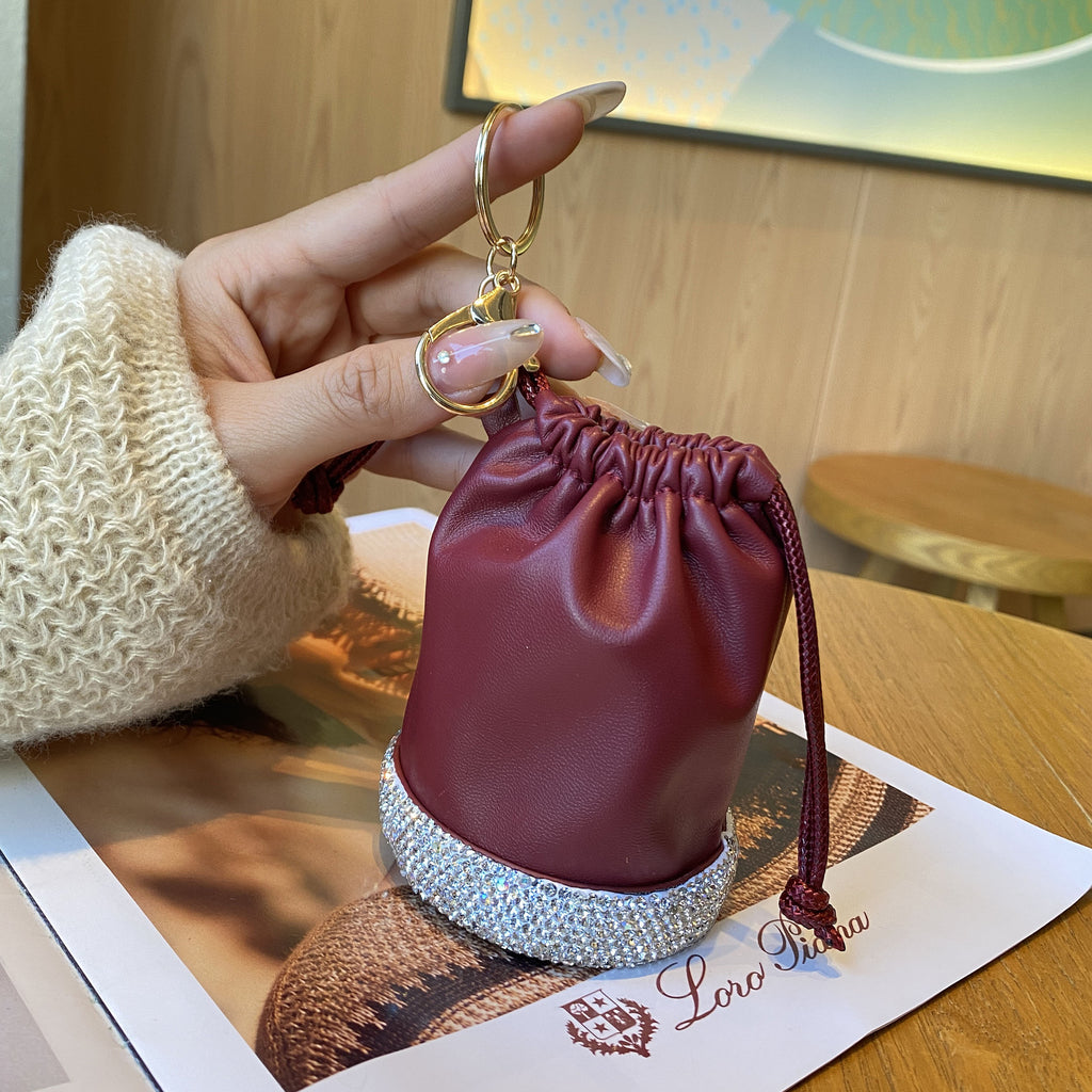 PVC Drawstring Coin Pouch