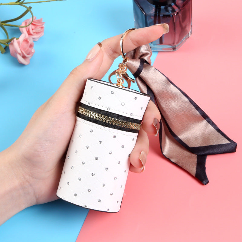Mini Bucket Bag Keychain