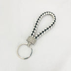 Crystal Metal Leather Keychain