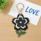 Leather Sakura Charm