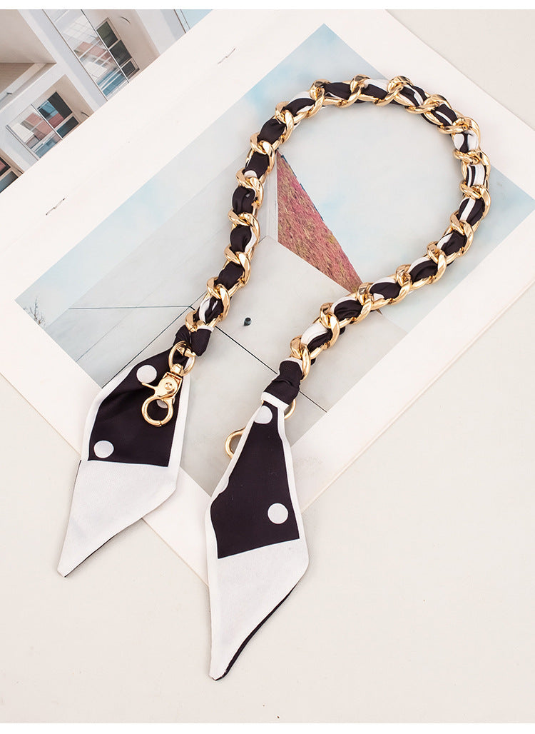 Scarf Chain Bag Strap
