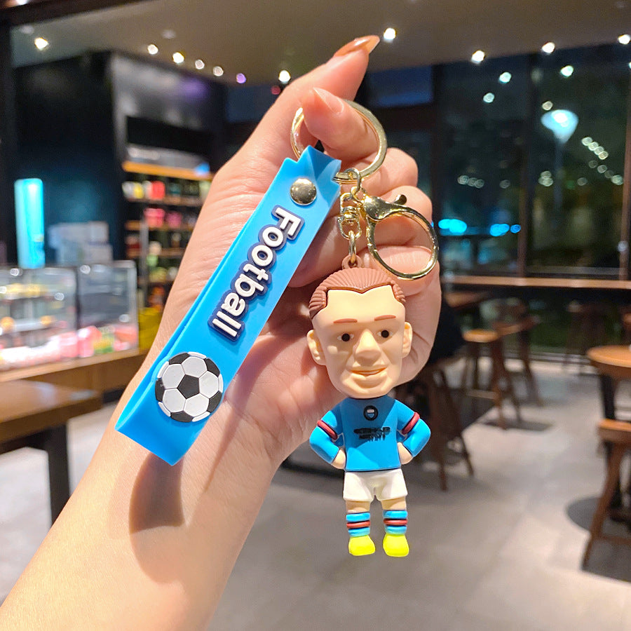 Cartoon Sports Star Keychain