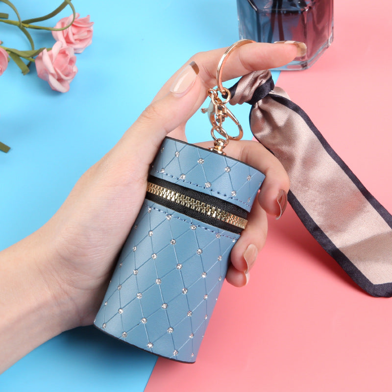 Mini Bucket Bag Keychain