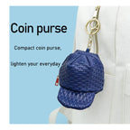 Cap Zipper Keychain Pouch
