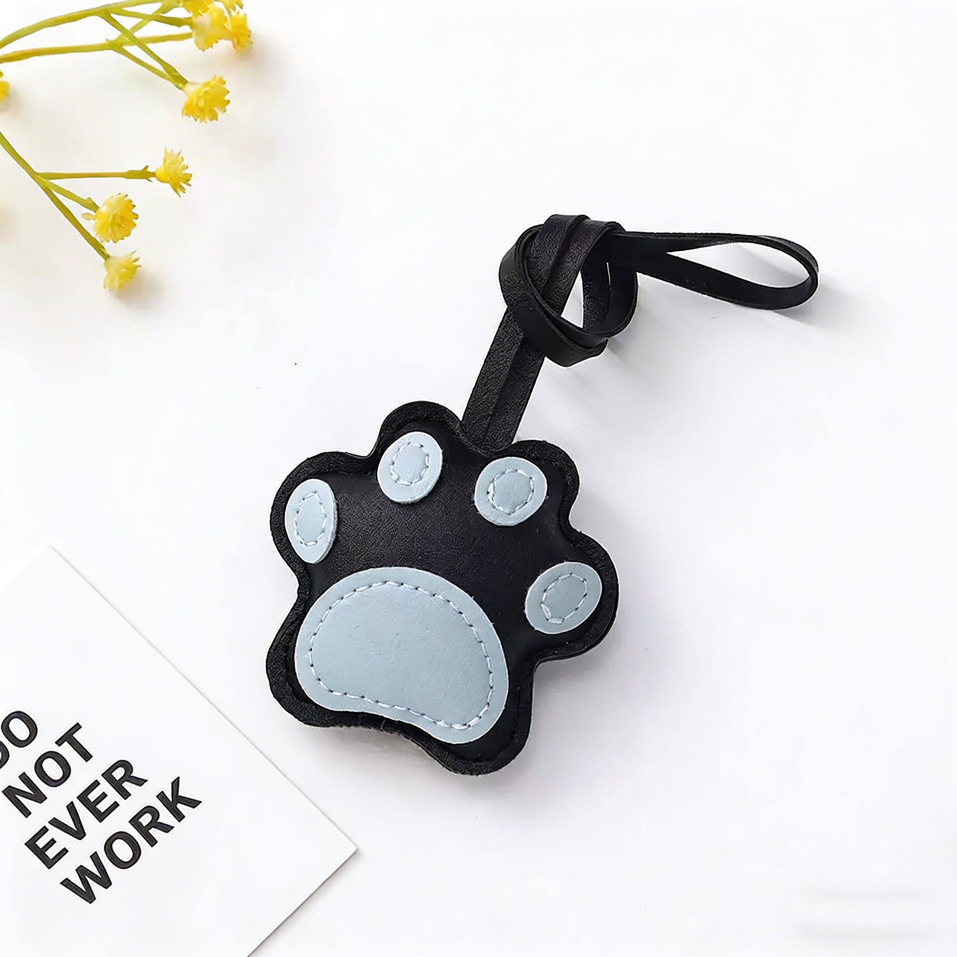 Leather Cat Paw Charm