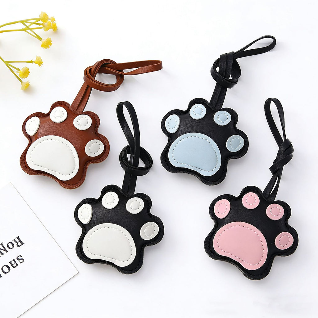Leather Cat Paw Charm