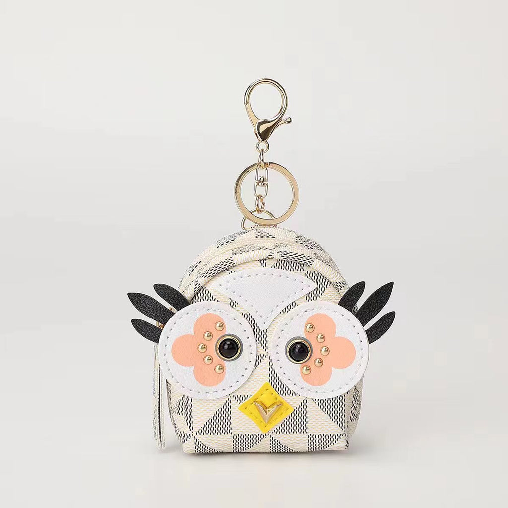 Owl Coin Keychain Pouch