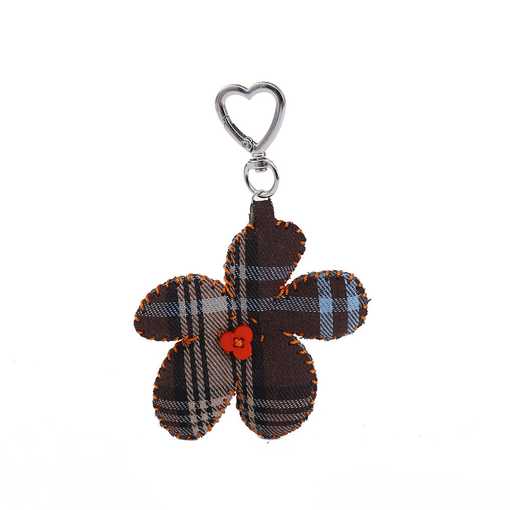 Denim Charm Keychain