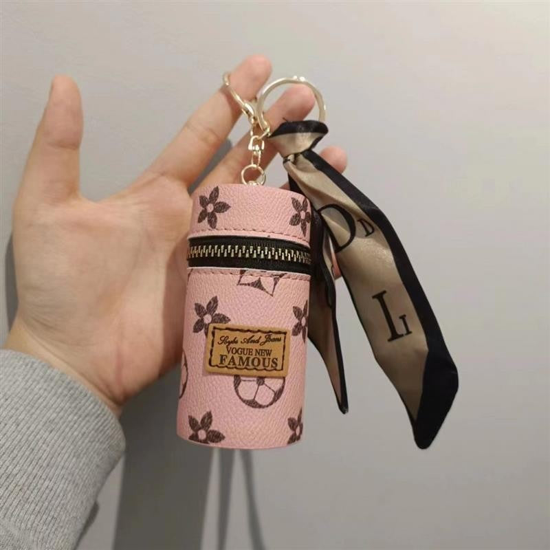 Mini Bucket Bag Keychain