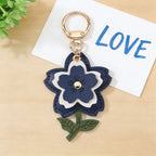 Leather Sakura Charm
