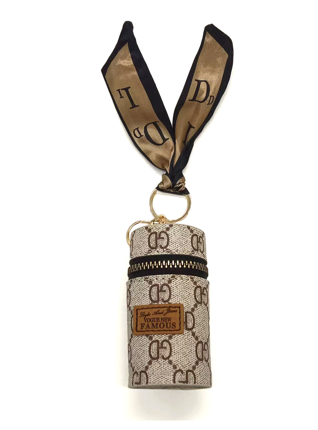 Mini Bucket Bag Keychain