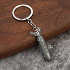 3D Submarine Keychain Charm