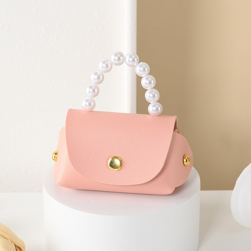 Mini Pearl Bag Keychain