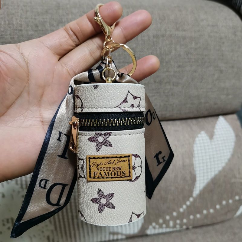 Mini Bucket Bag Keychain