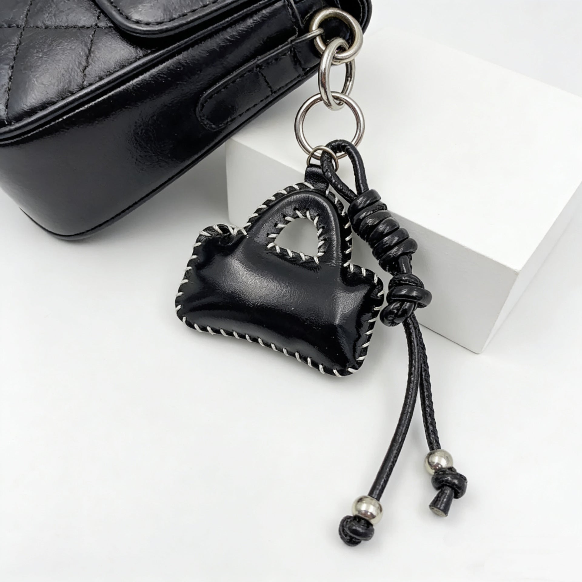 Glossy Mini Bag Charm